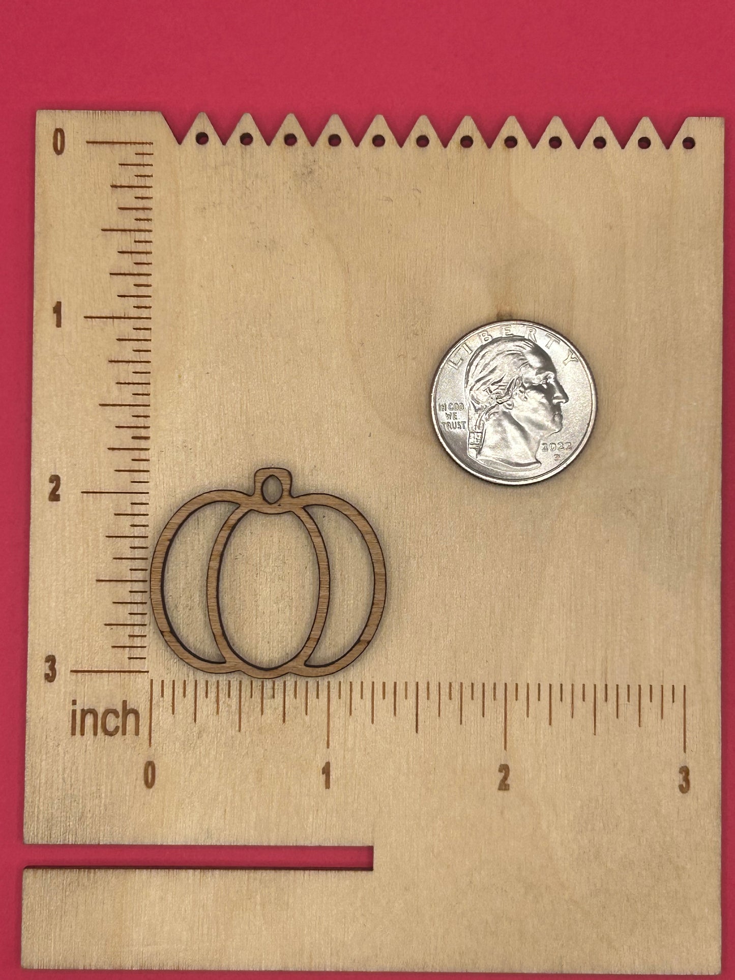 Blank Diamond Pumpkin wooden bezels