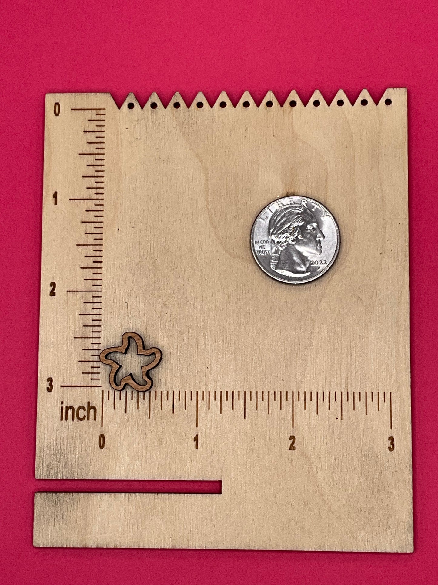 Blank Summer Studs wooden bezels