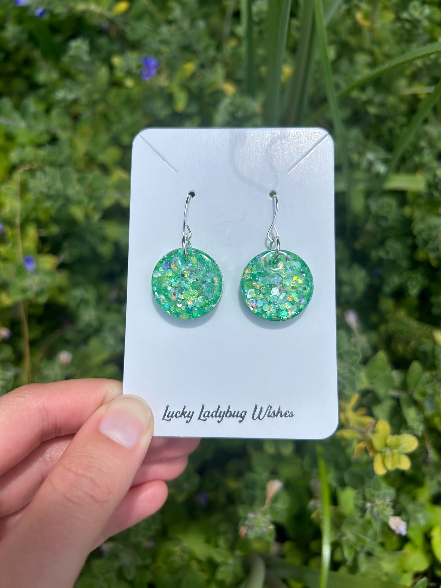 Small Sea-Glass earrings