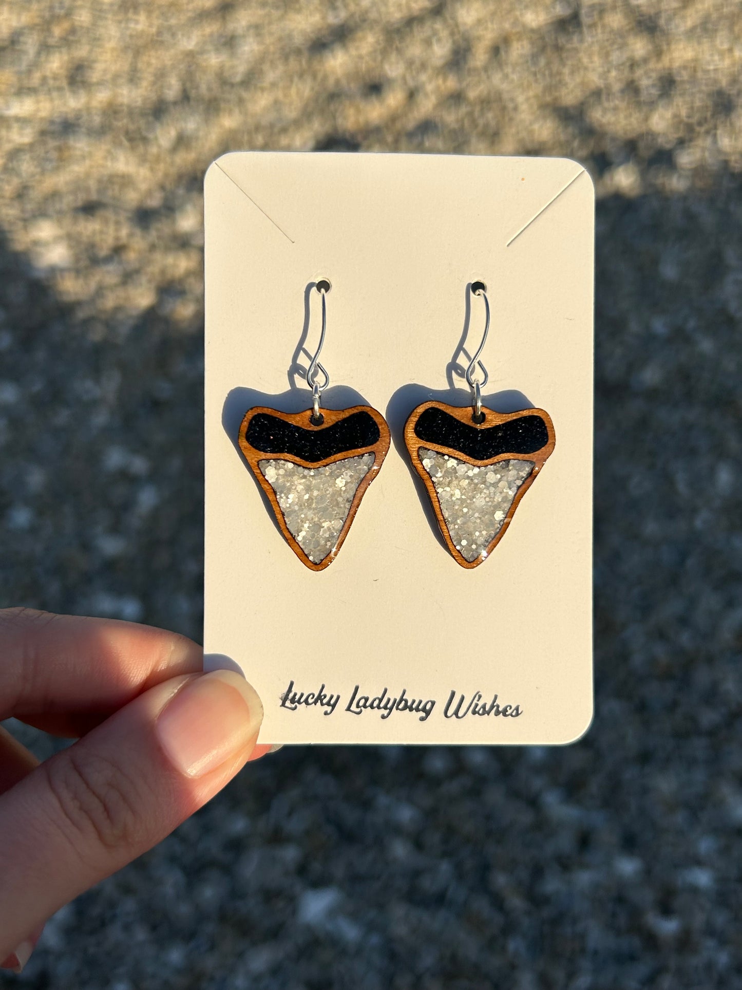 Shark Tooth earrings