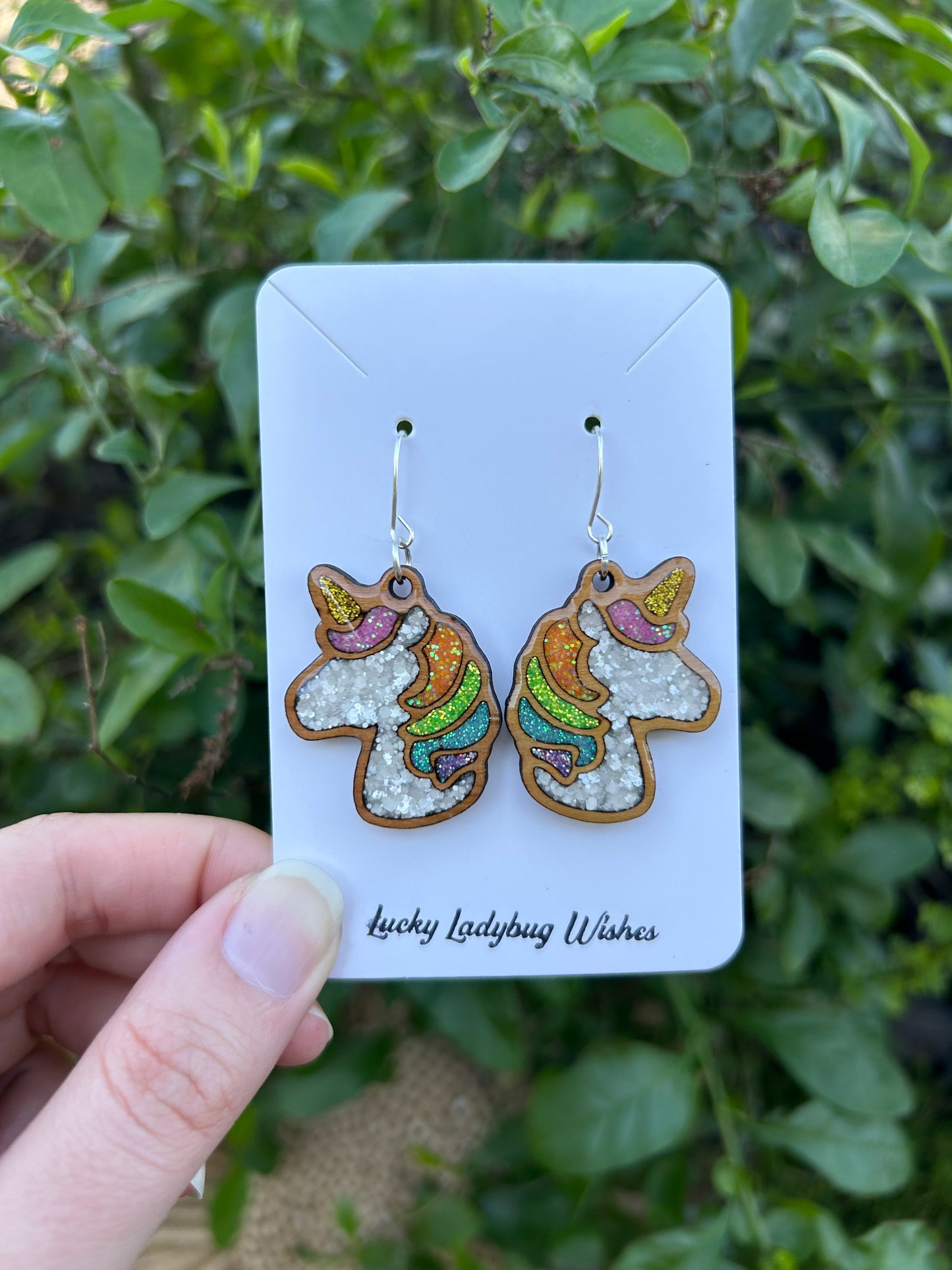 Unicorn earrings