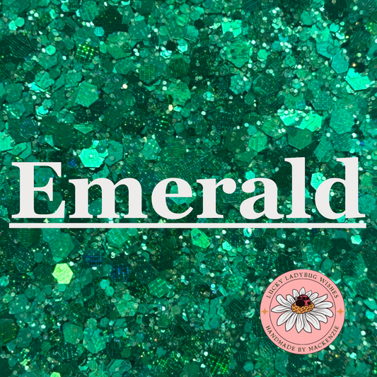 Emerald glitter