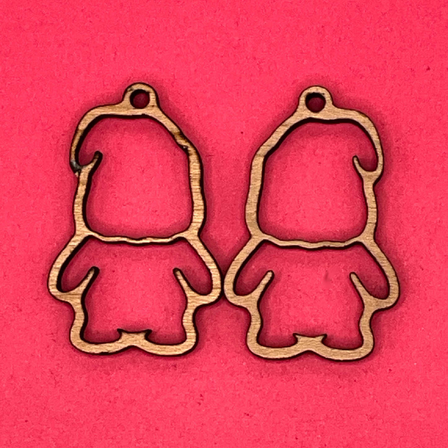 Blank Boogie Man wooden bezels
