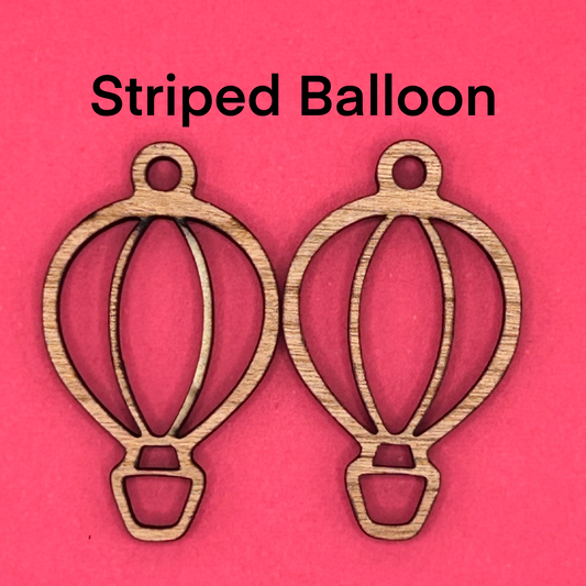 Blank Hot Air Balloon wooden bezel