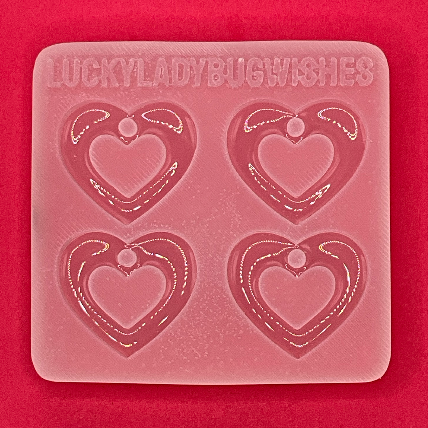 Heart Cutout Silicone Mold
