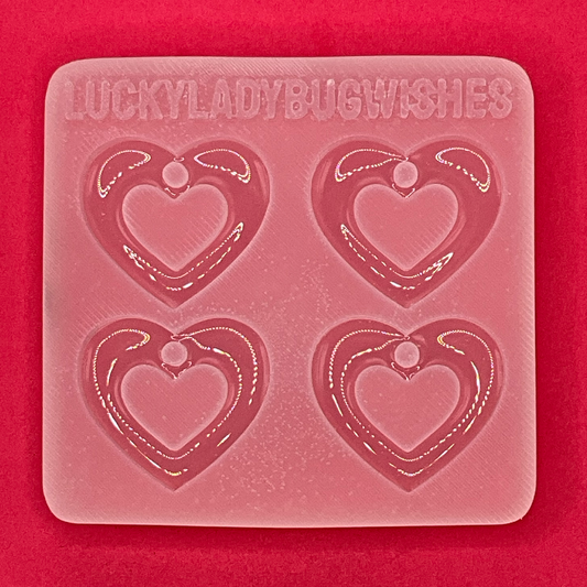 Heart Cutout Silicone Mold