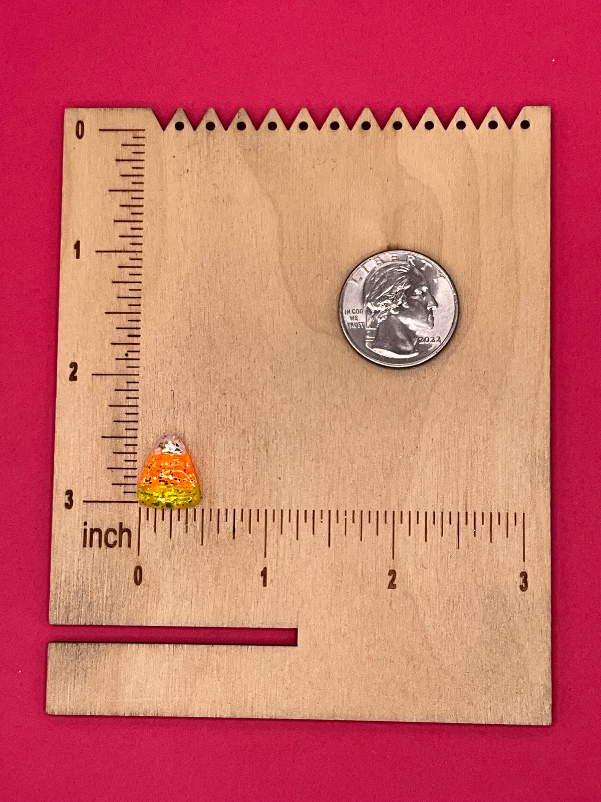 Candy Corn Studs Silicone Molds