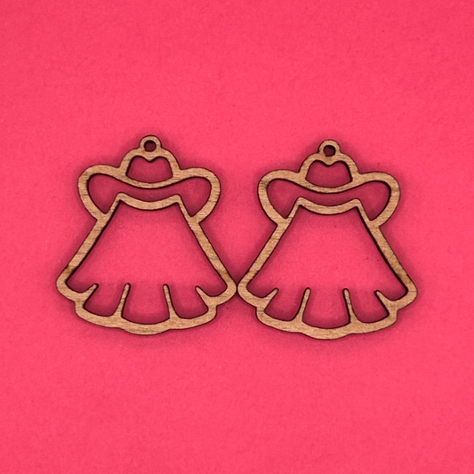 Blank Cowgirl Ghost wooden bezels
