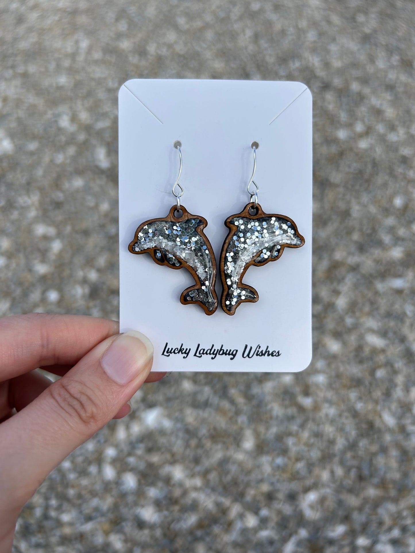 Dolphin earrings