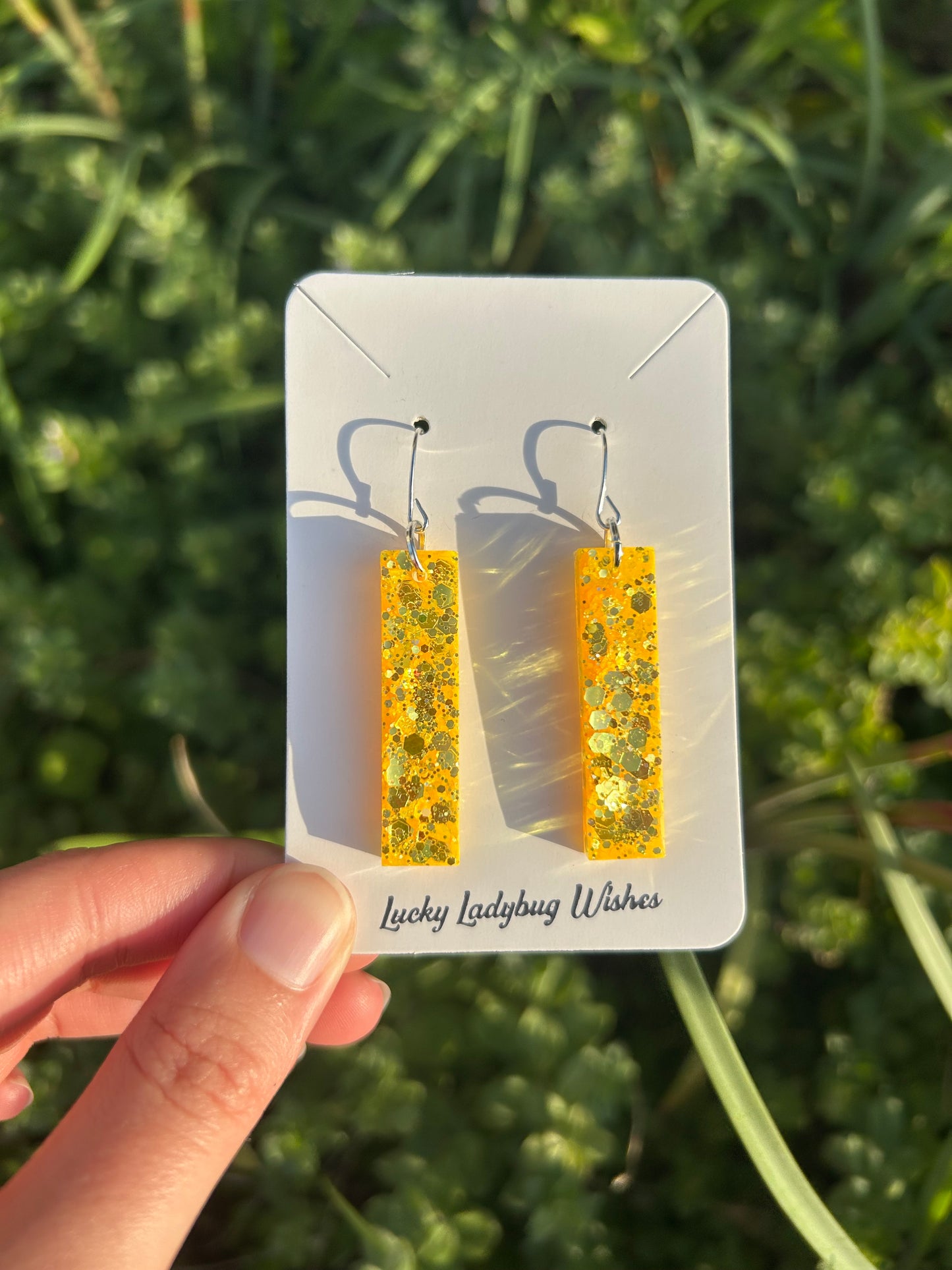 Small Aloha earrings
