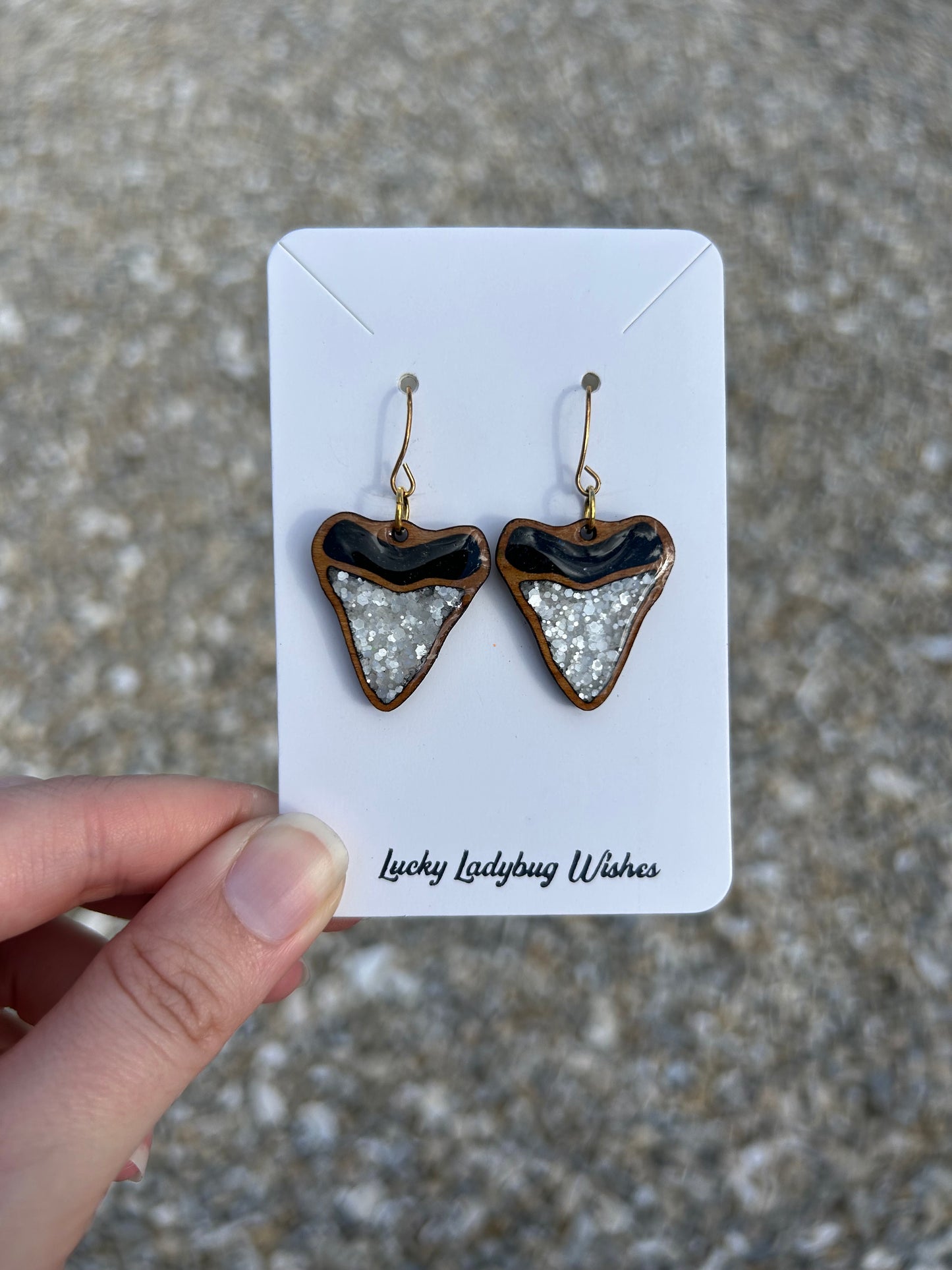 Shark Tooth earrings