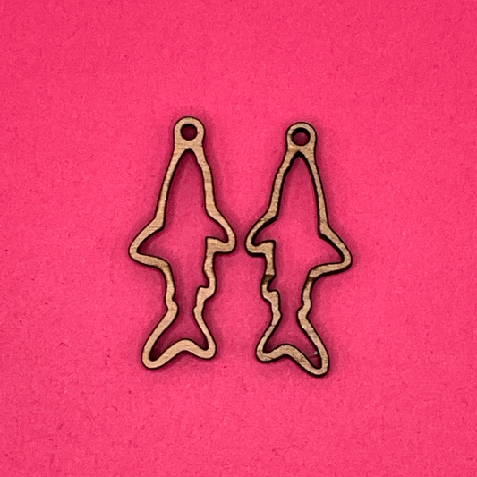 Blank Shark wooden bezels