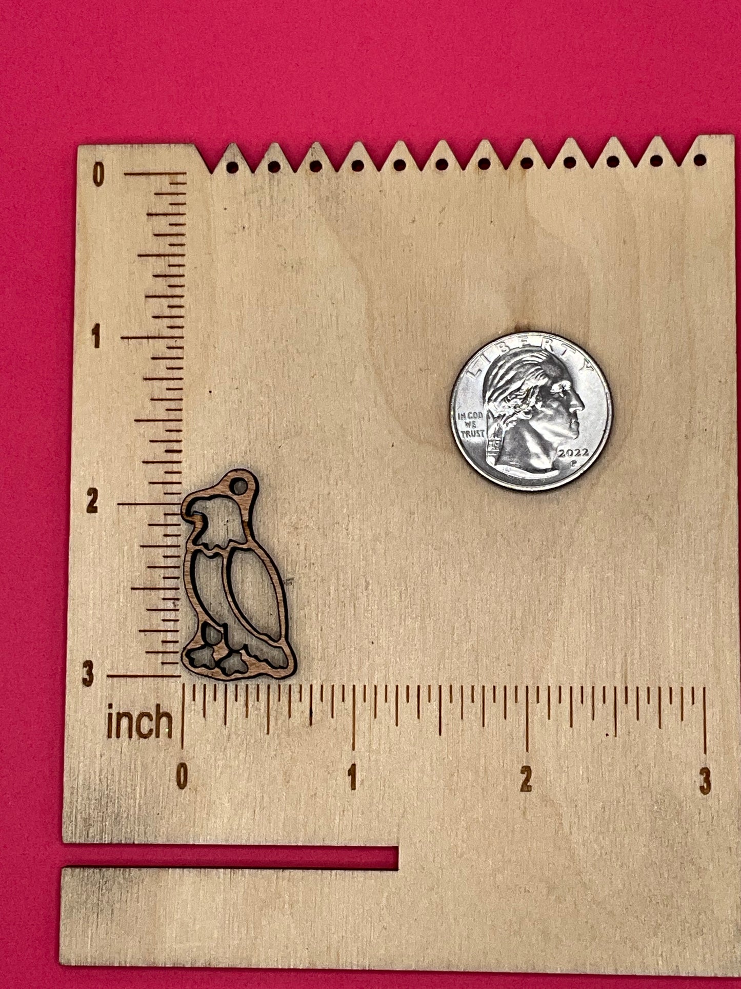 Blank Eagle wooden bezels