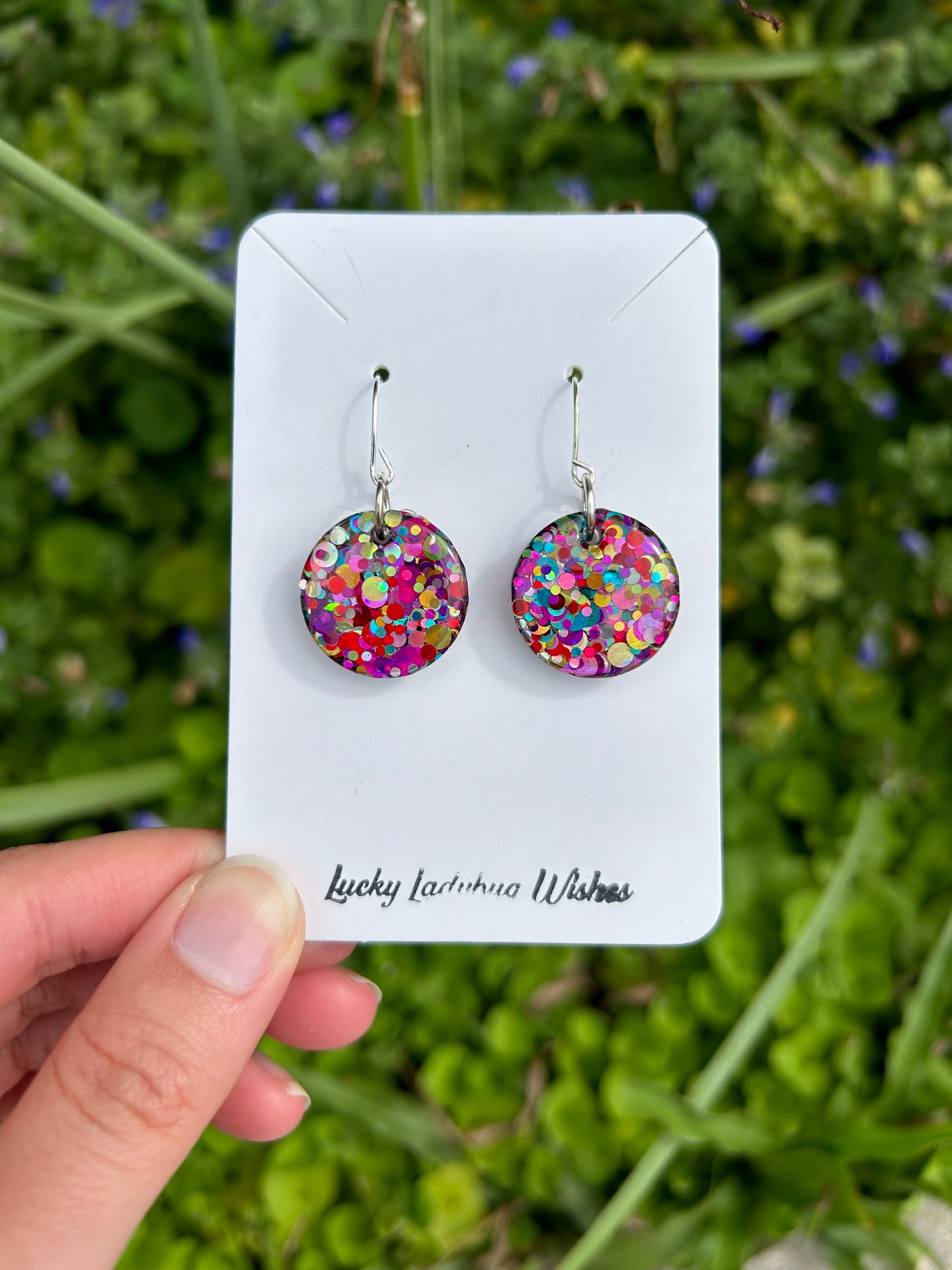 Small Rainbow earrings
