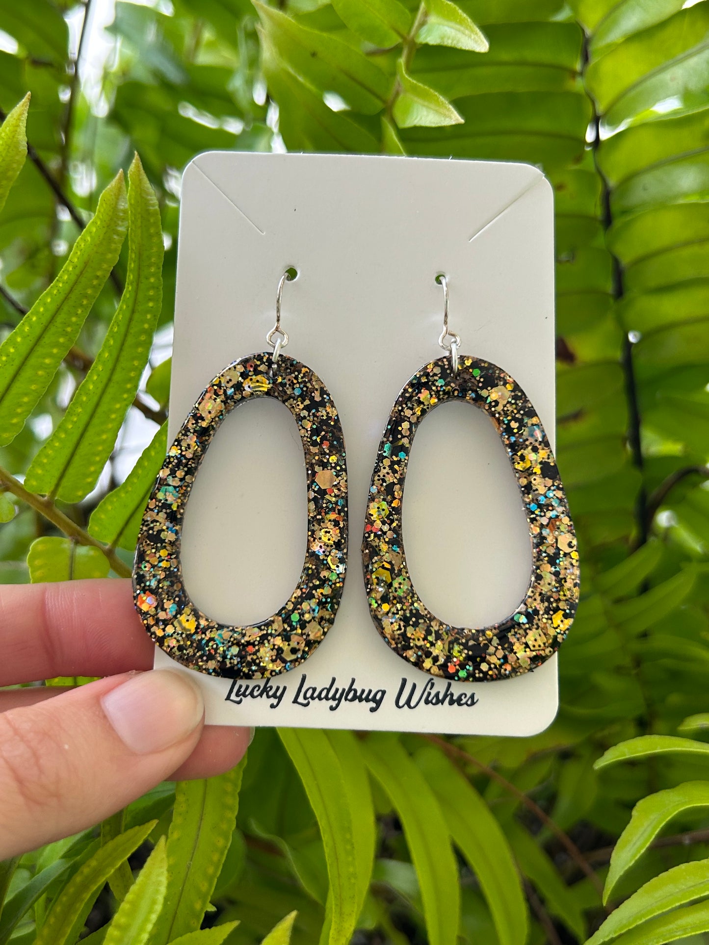 Big Queen Bee earrings