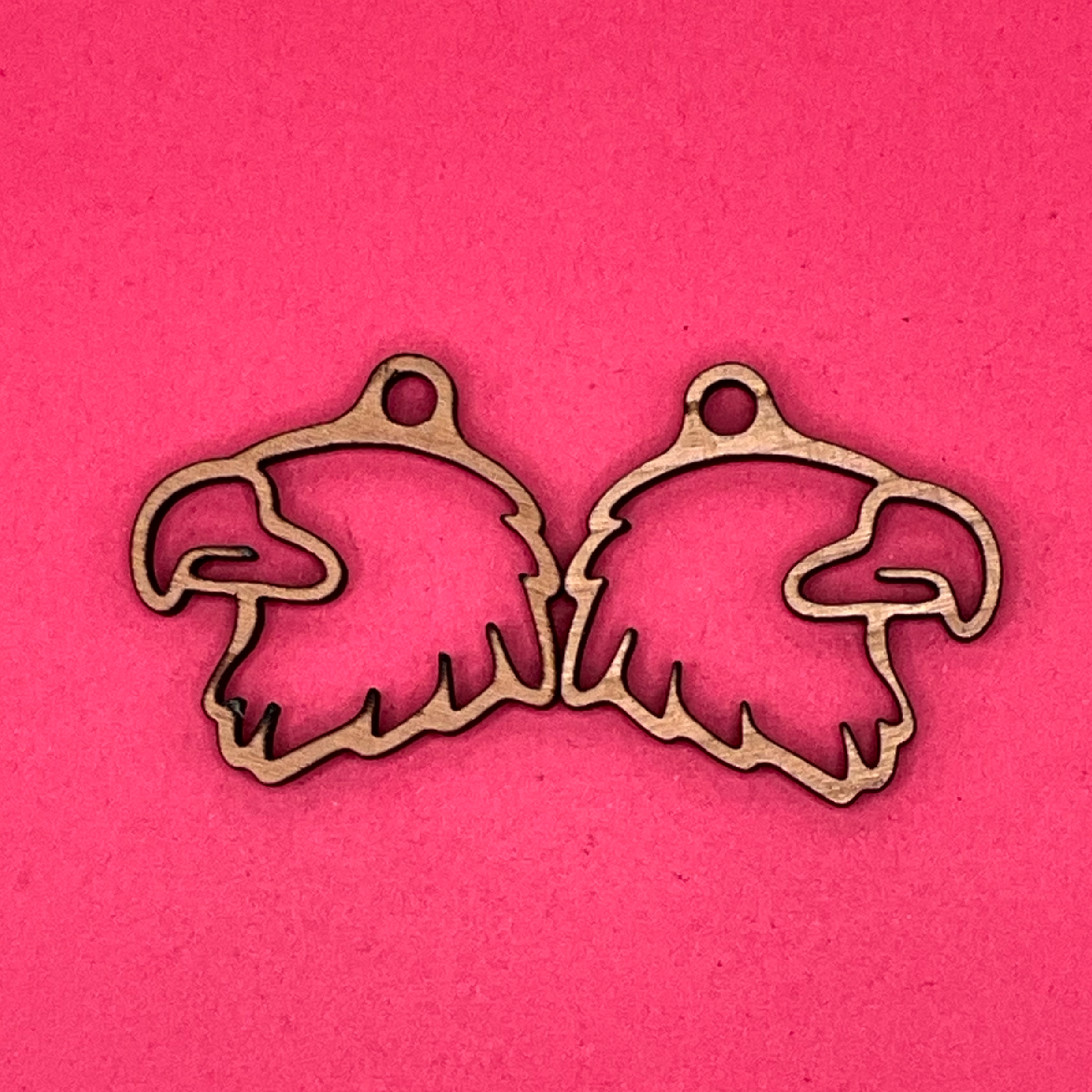 Blank Eagle Head wooden bezels