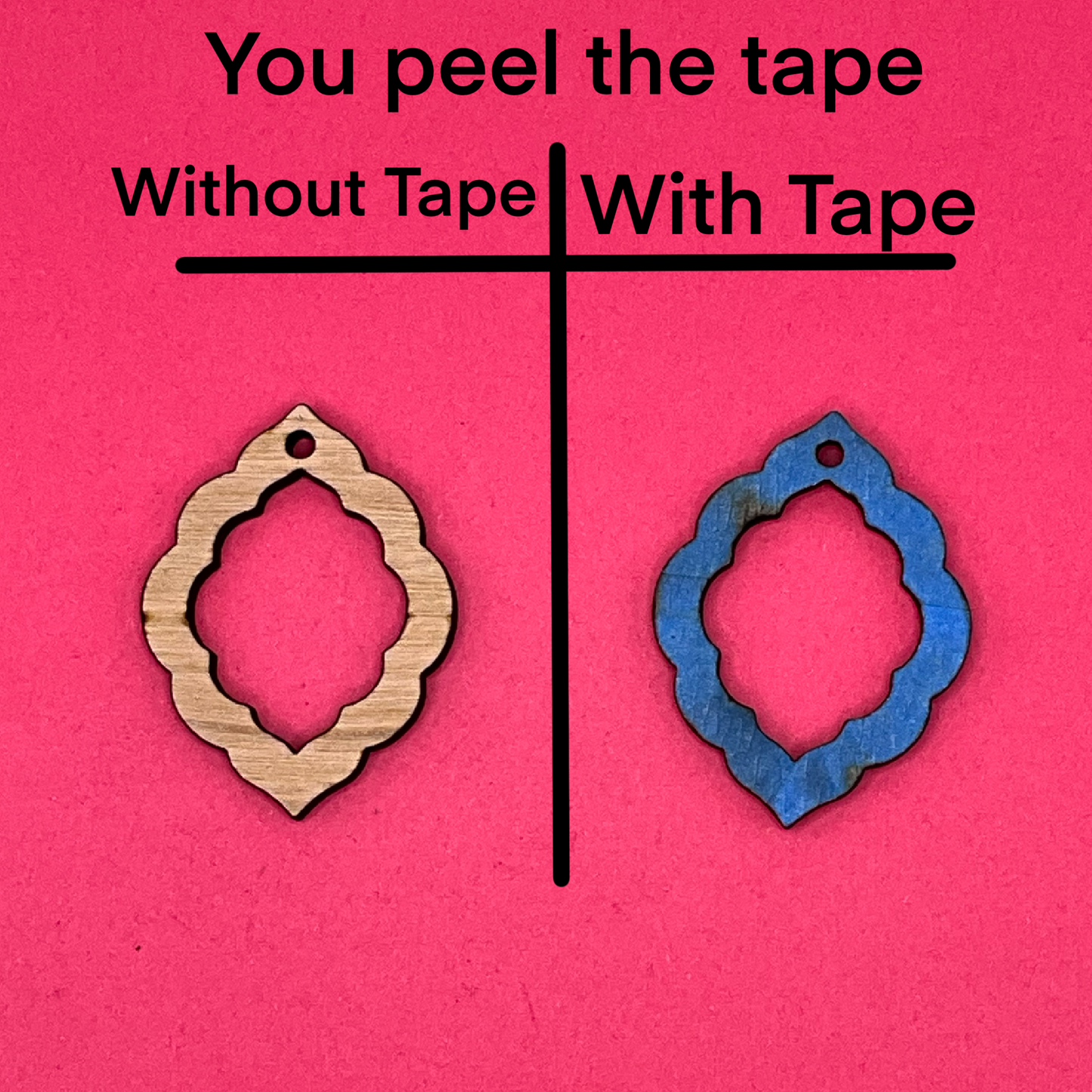 Blank Lillian wooden bezels