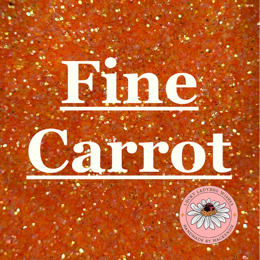 Fine Carrot Glitter