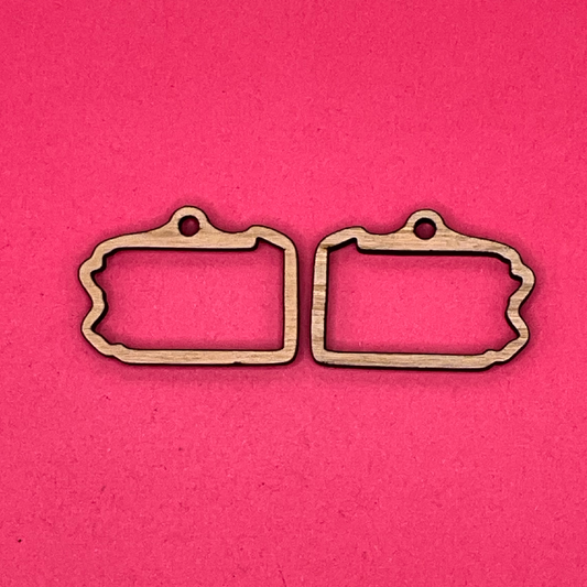 Blank Pennsylvania wooden bezel