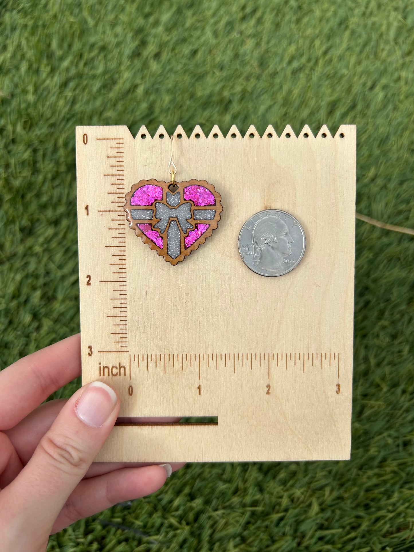 Chocolate box earrings