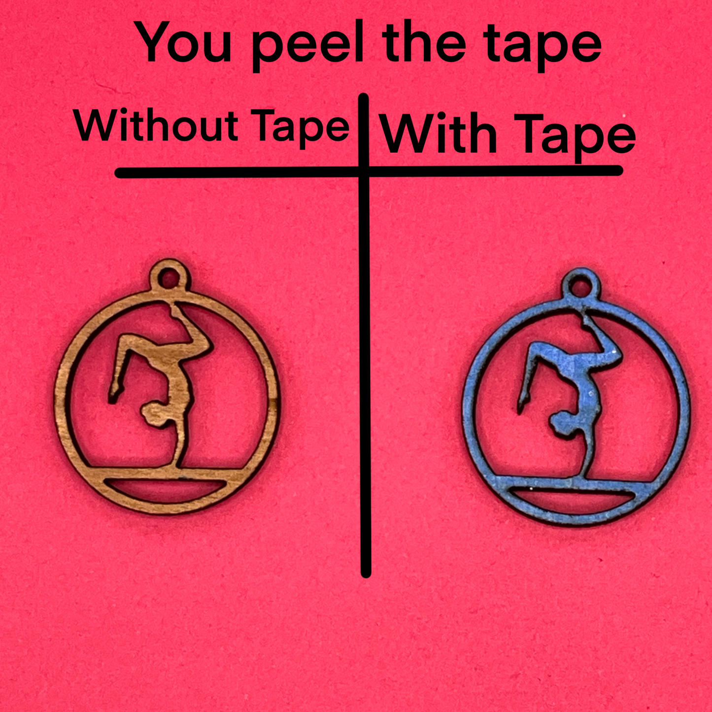 Blank Gymnastics wooden bezel