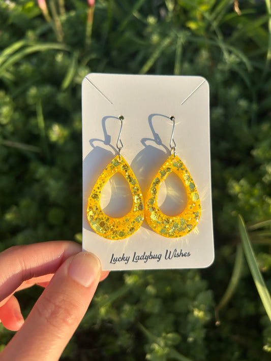 Small Aloha earrings