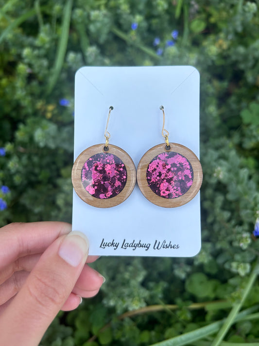 Jane wooden earrings