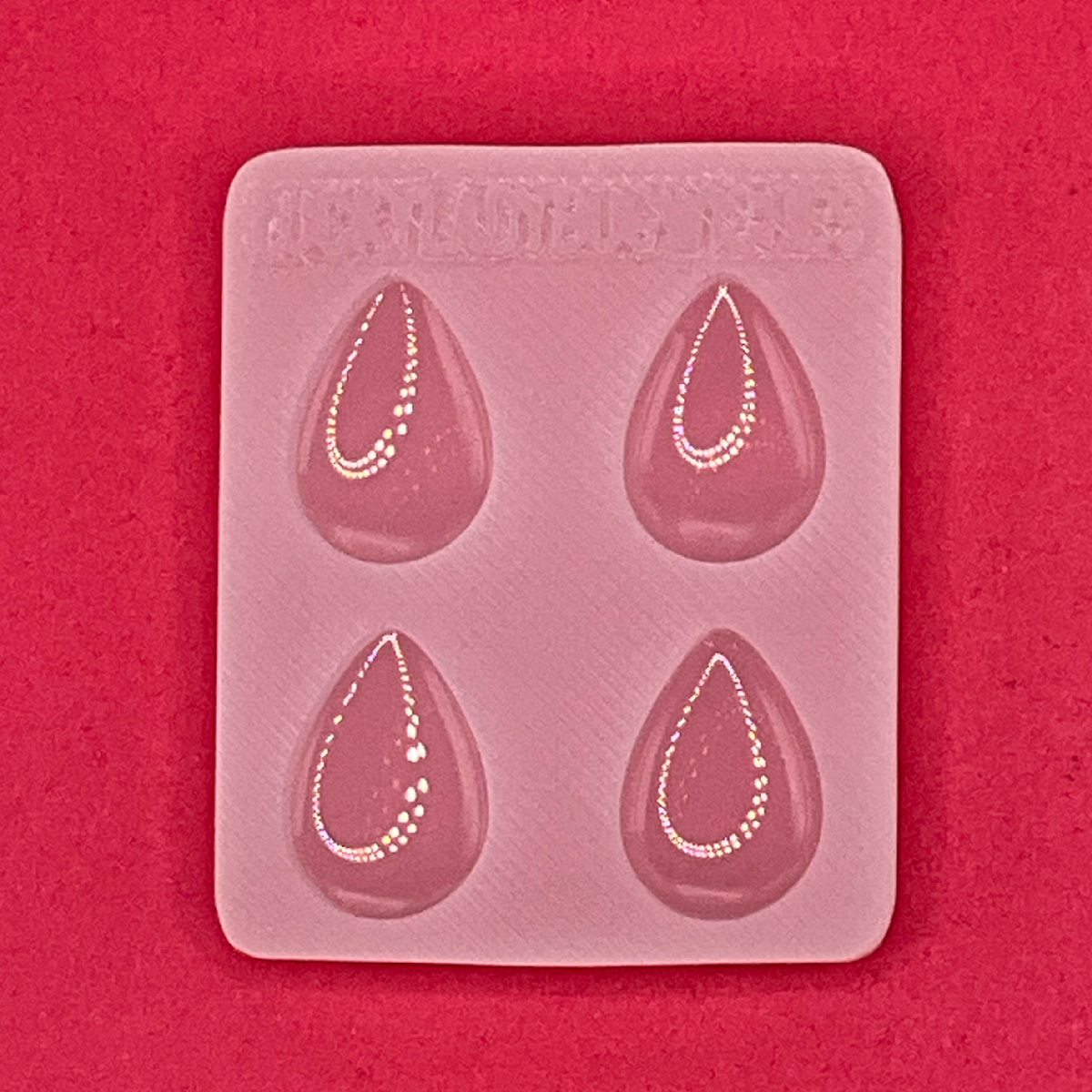 Teardrop Studs Silicone Molds