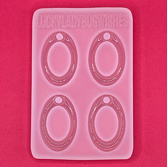Oval Cutout Silicone Mold