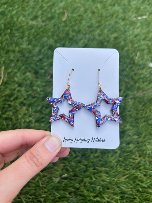 Star earrings