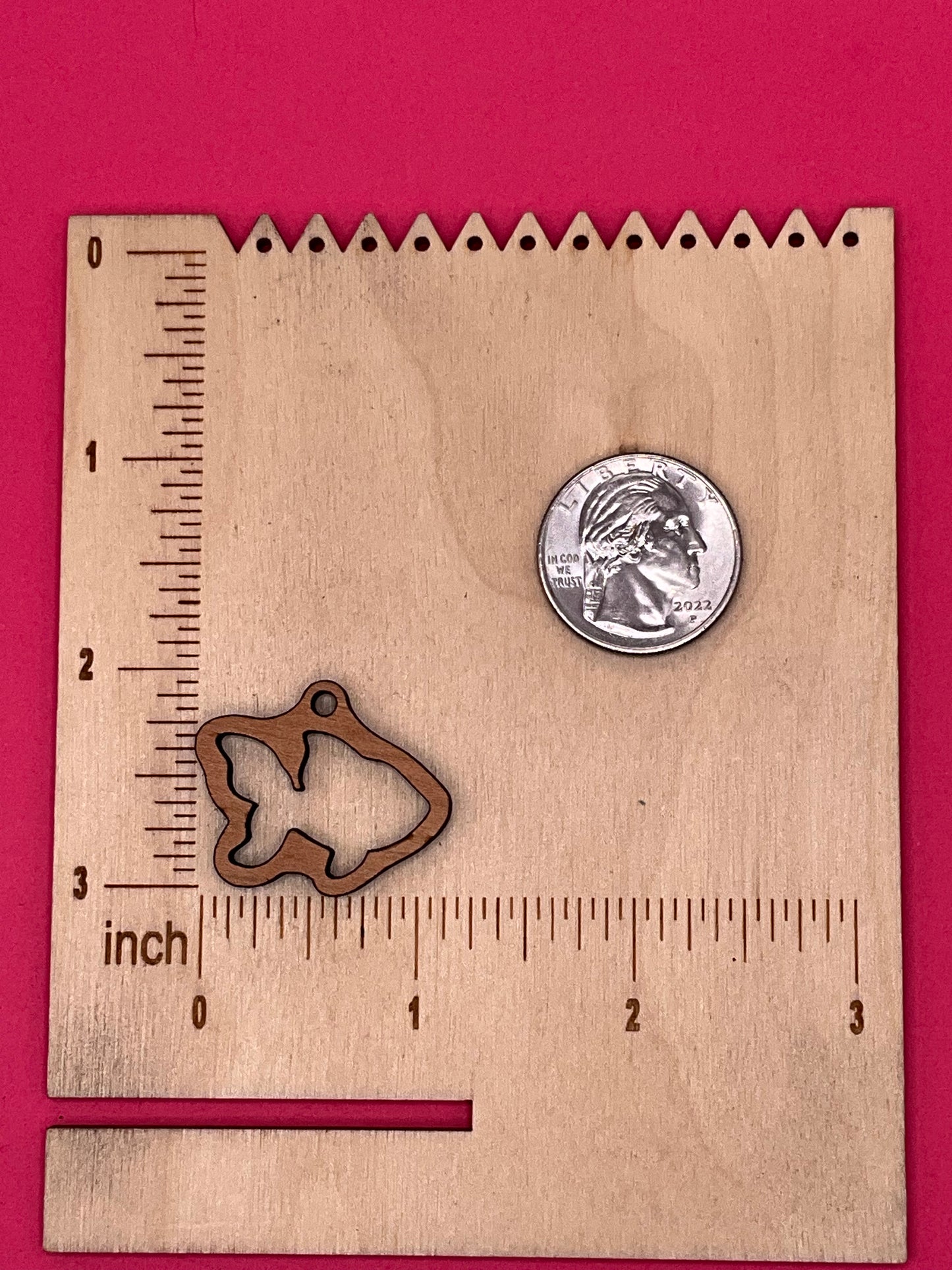 Blank Goldfish wooden bezels