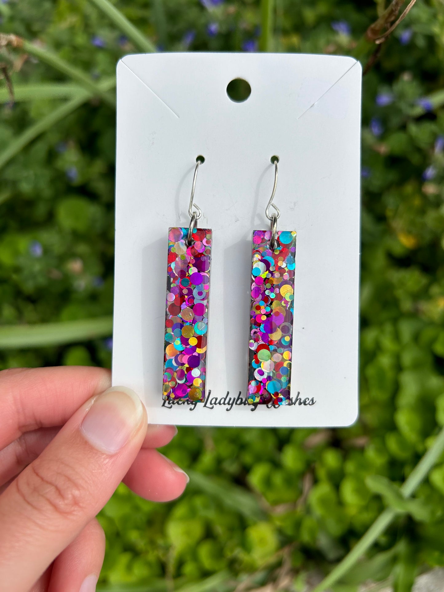 Small Rainbow earrings