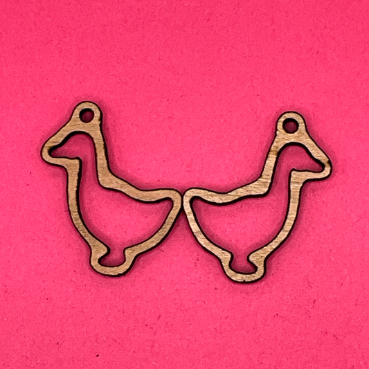 Blank Goose wooden bezels