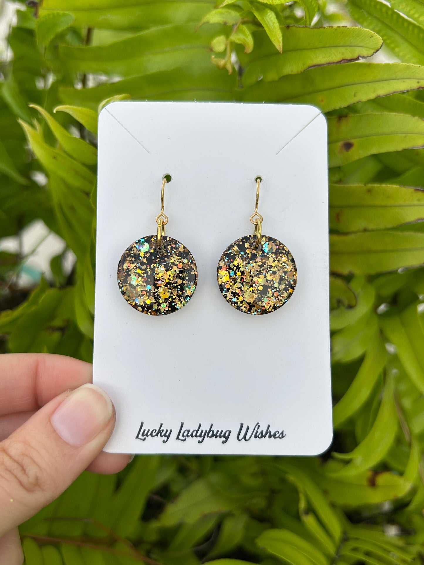Small Queen Bee earrings