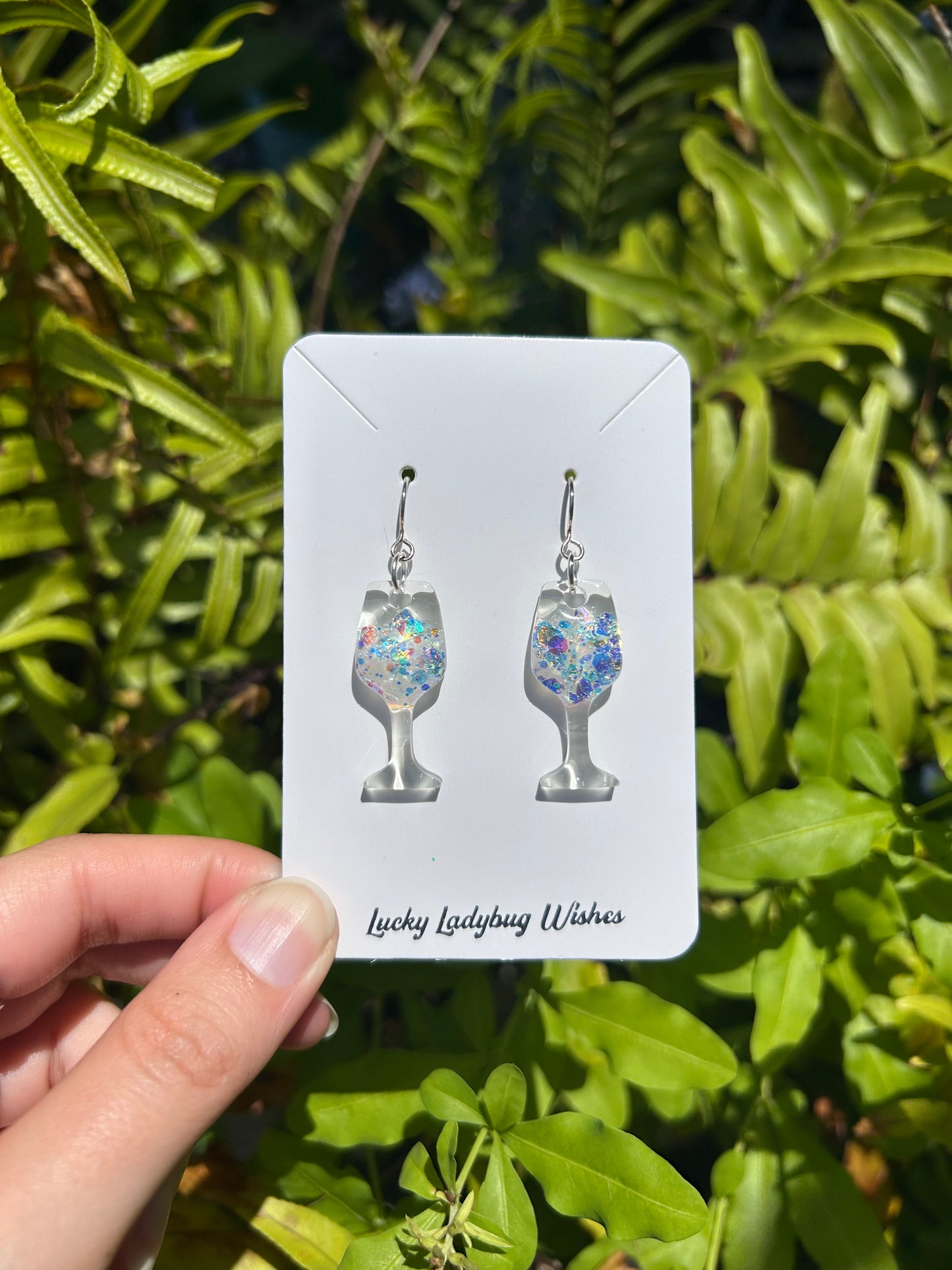 Wine Glass earrings