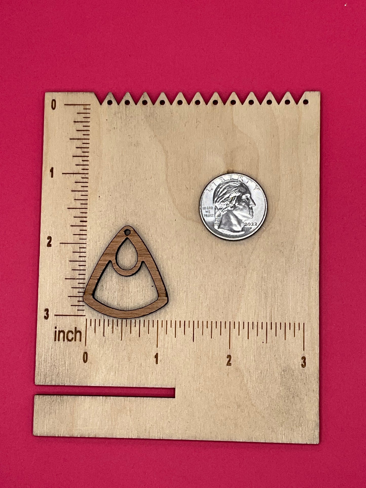Blank Hailey wooden bezels
