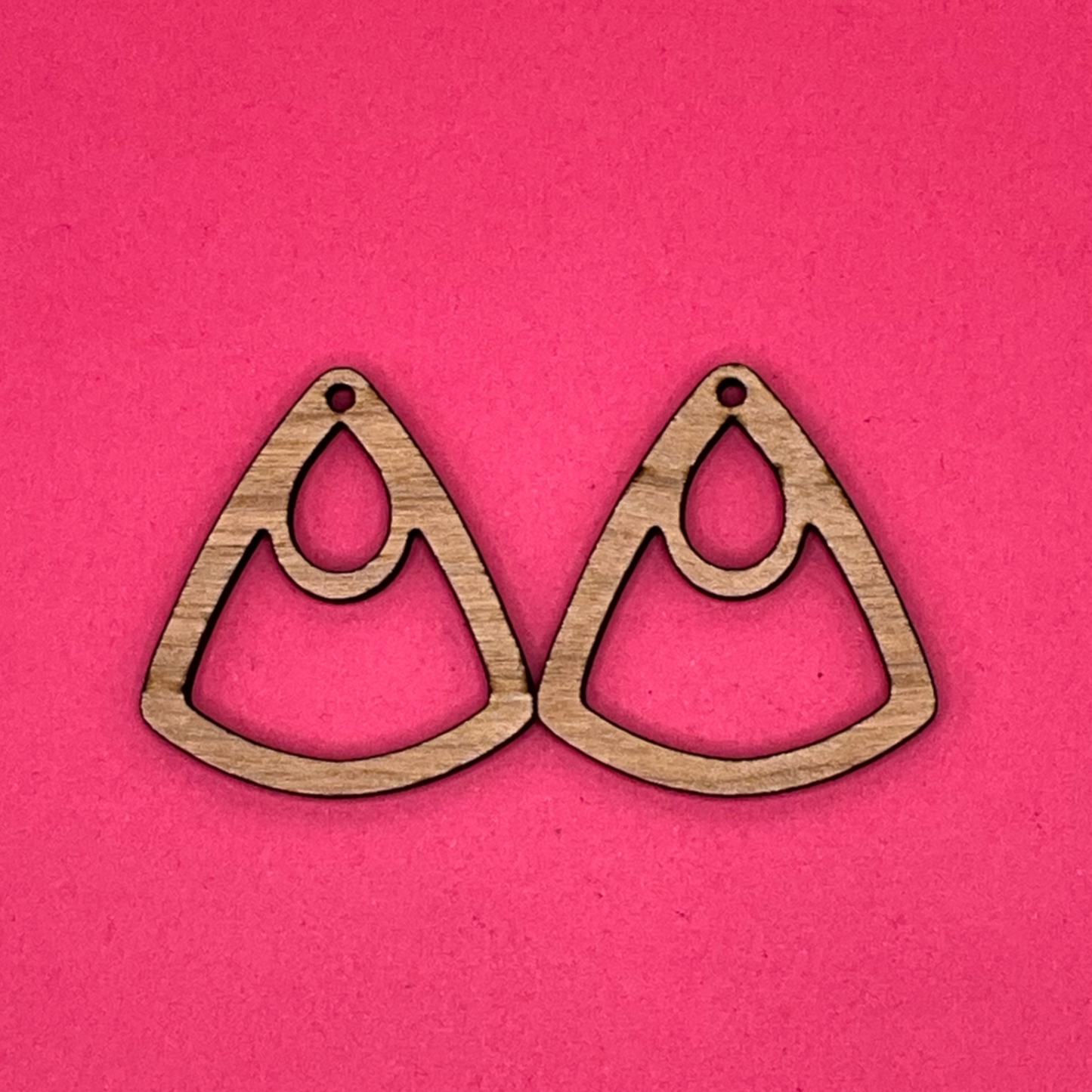 Blank Hailey wooden bezels