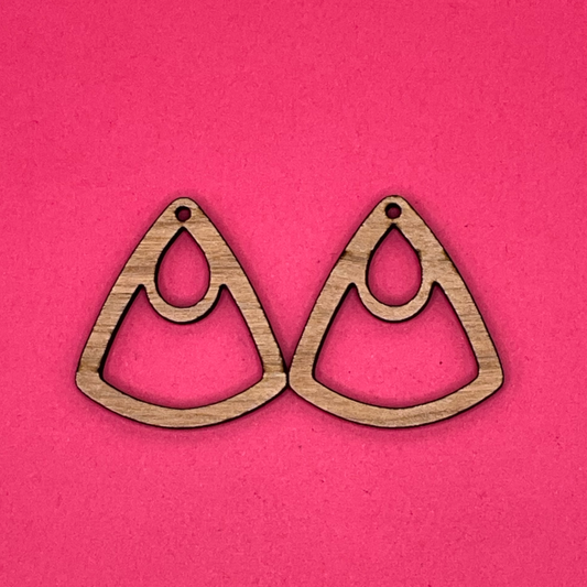 Blank Hailey wooden bezels