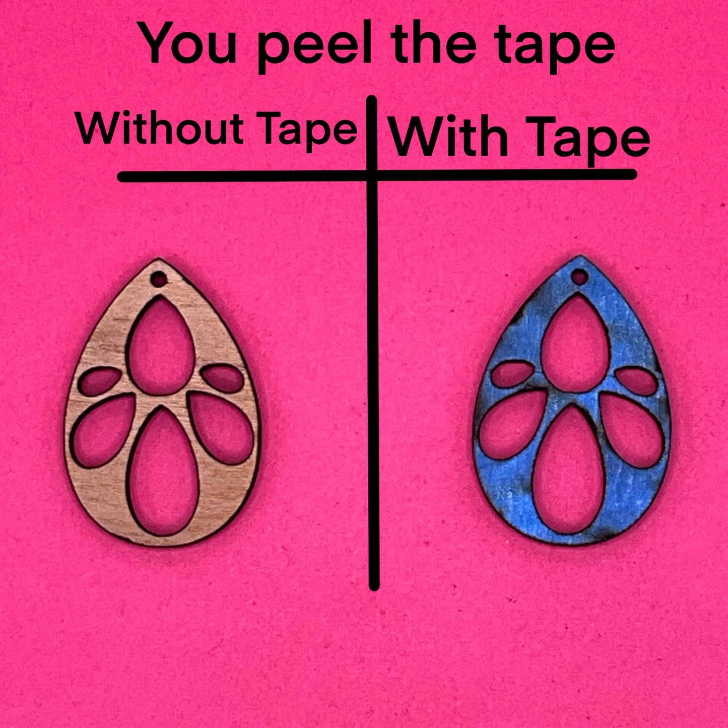 Blank Alice wooden bezels