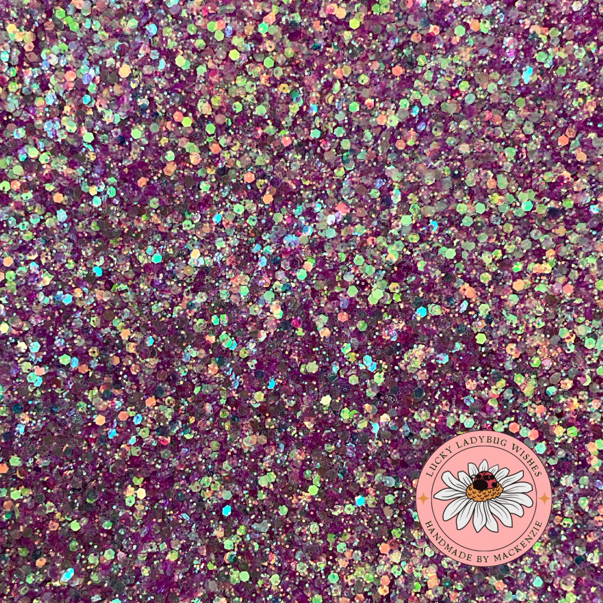 Orchid glitter