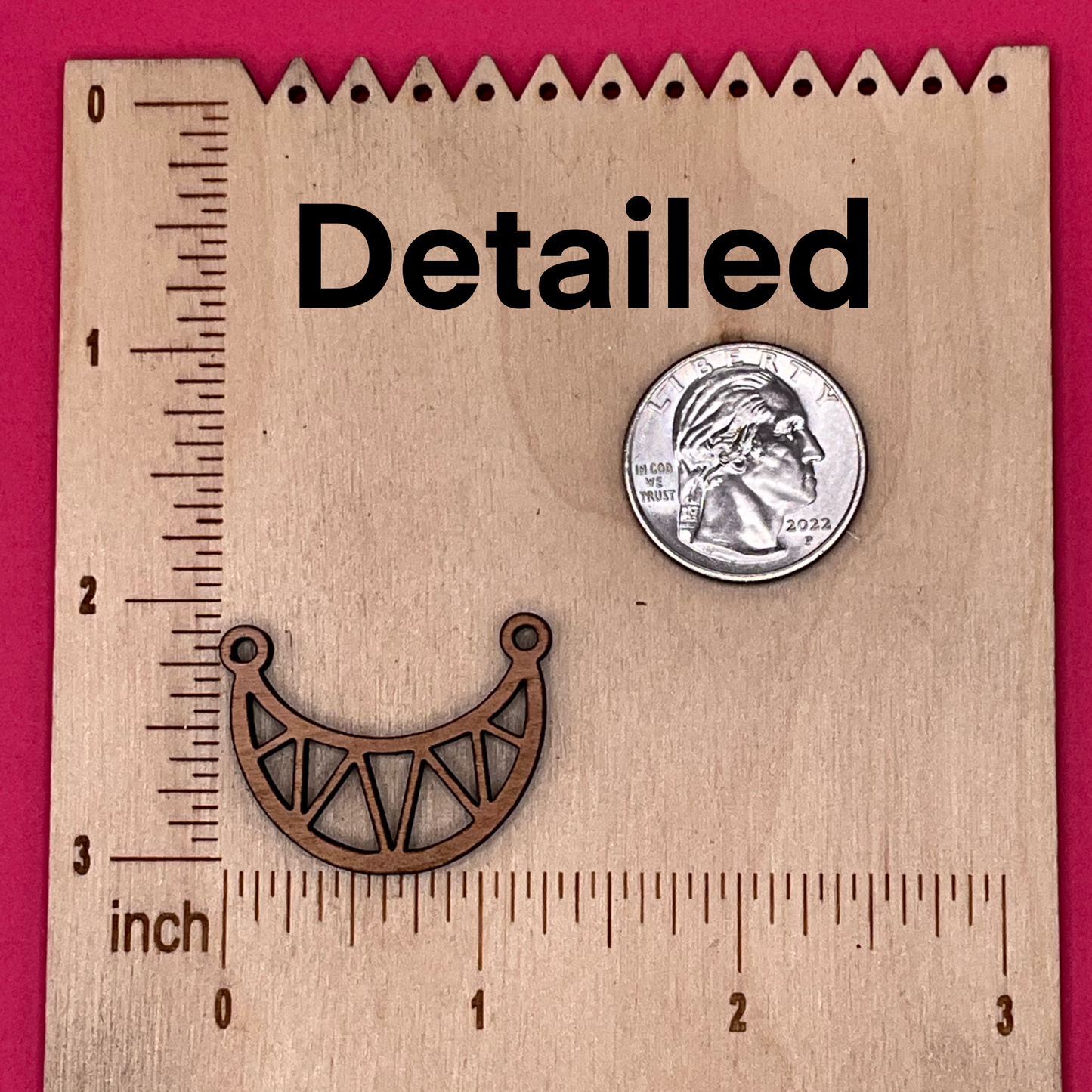 Blank Courtney wooden bezels