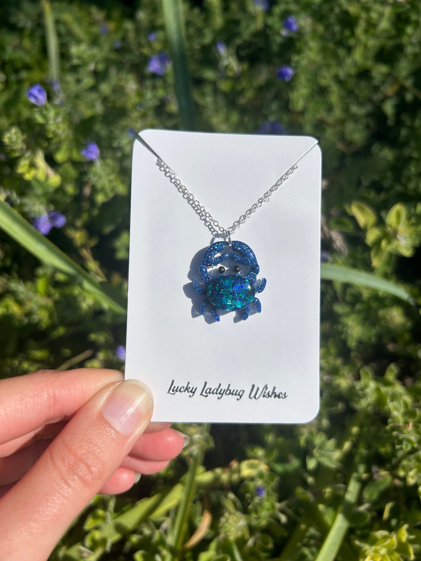 Crab necklace
