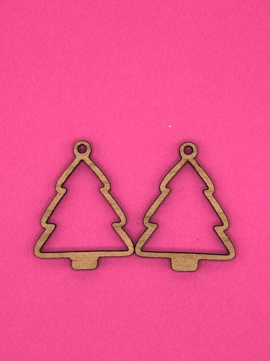 Blank tree wooden bezel