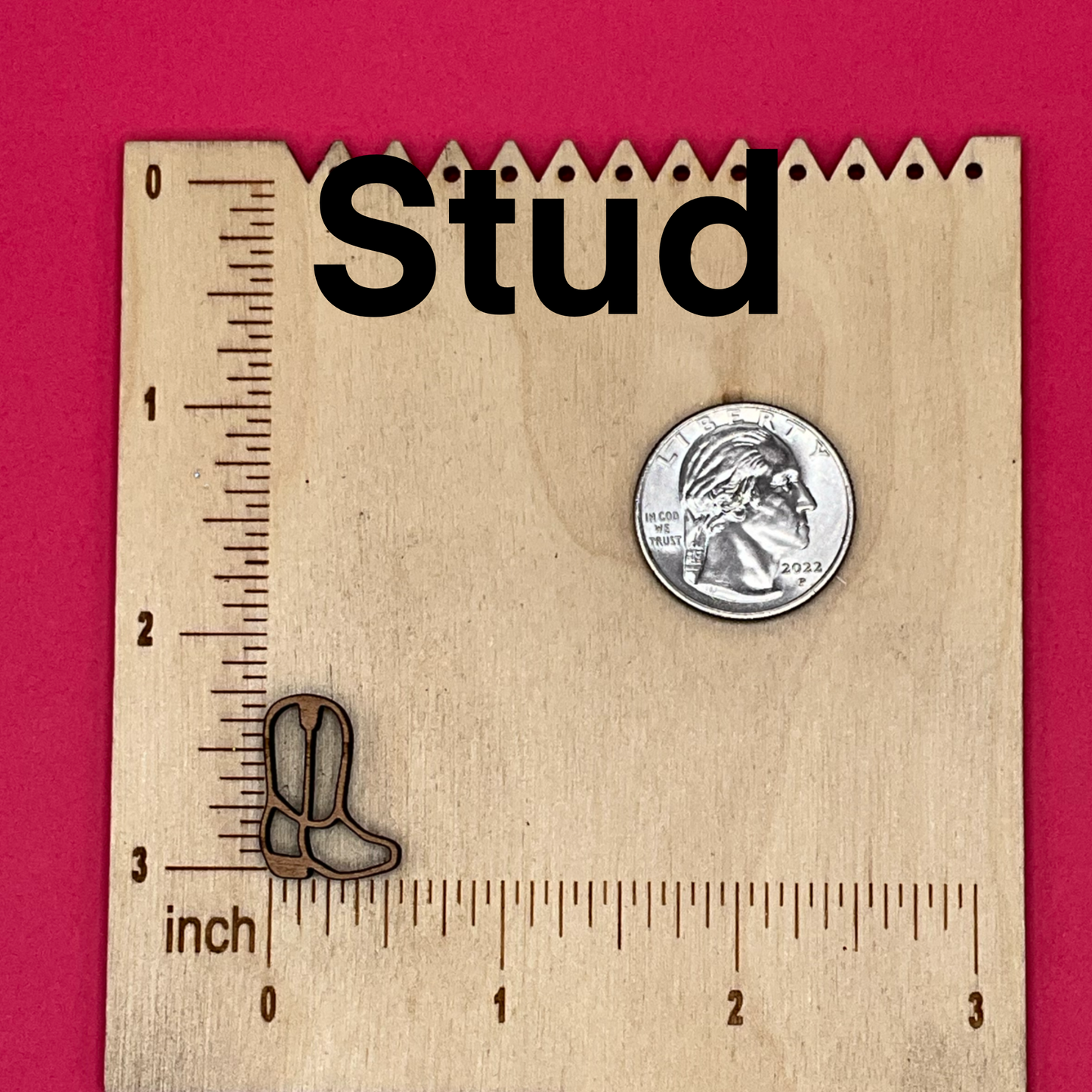 Blank cowgirl boots wooden bezels