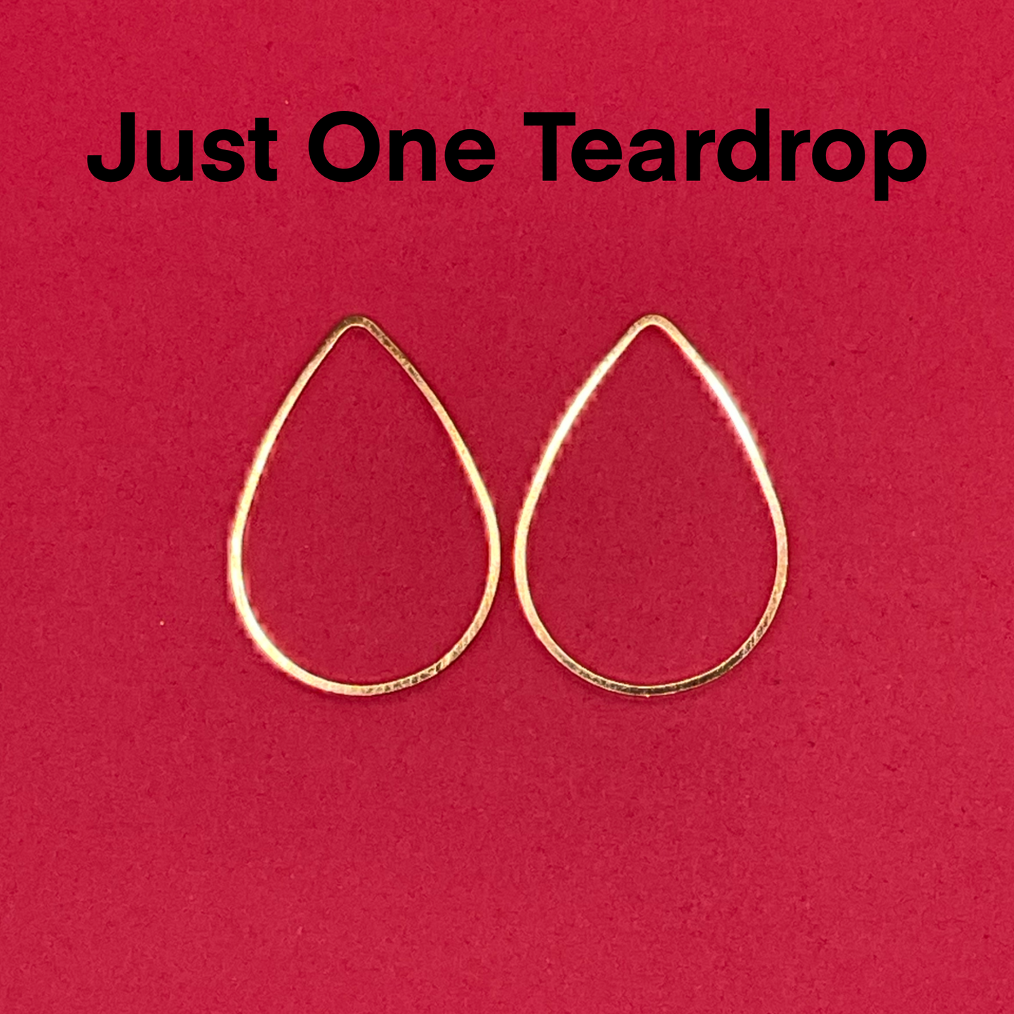 Teardrop metal bezels