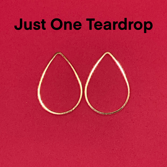 Teardrop metal bezels