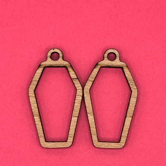 Blank Coffin wooden bezel