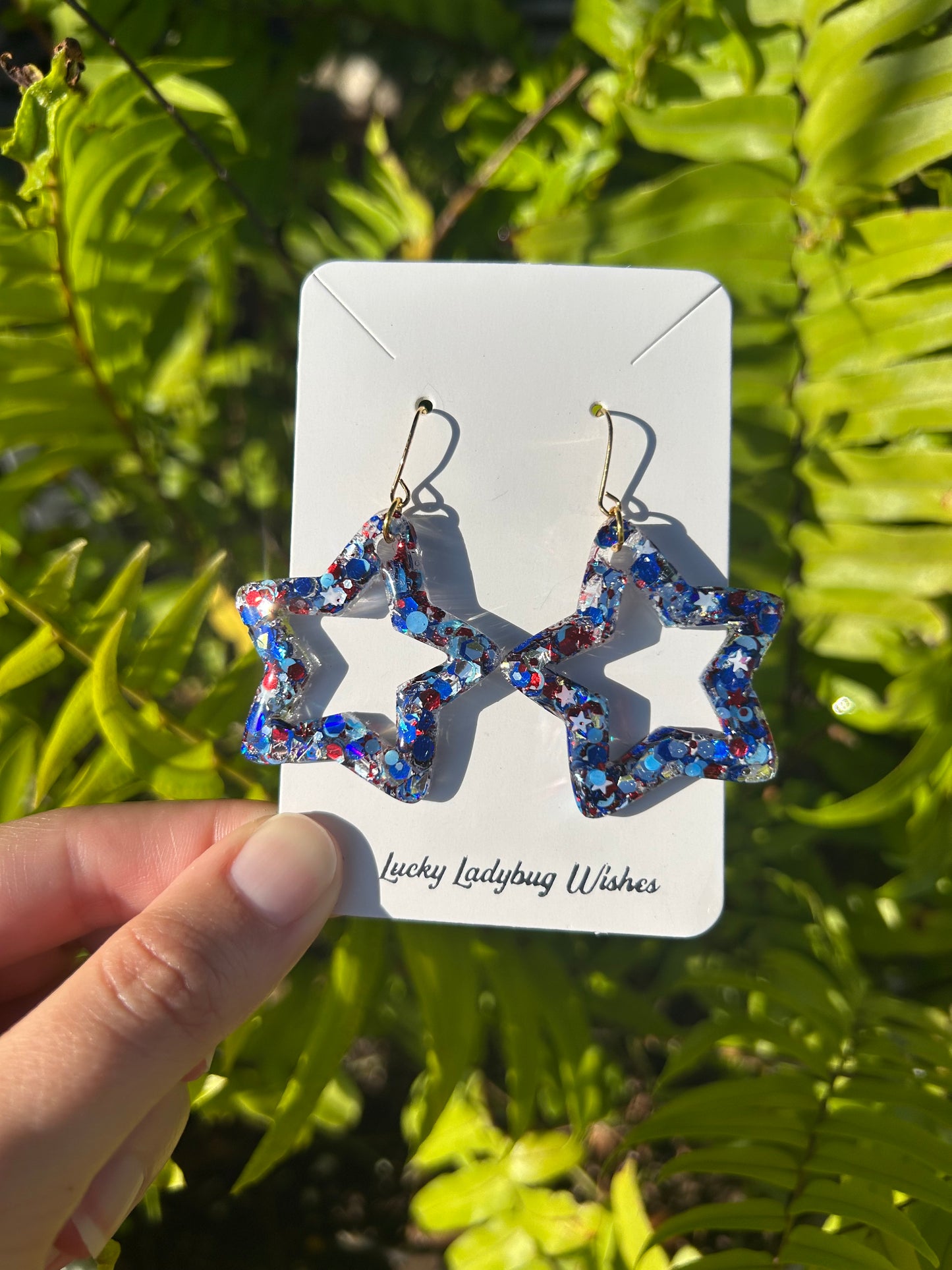 Big Star earrings
