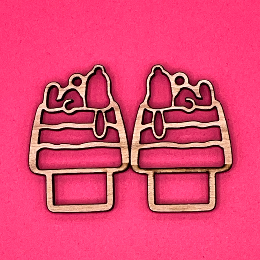 Blank Dog house wooden bezels