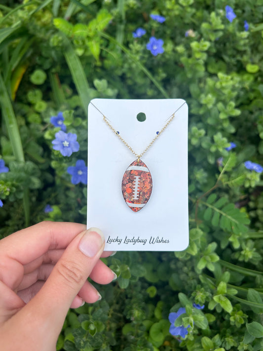 Football necklace
